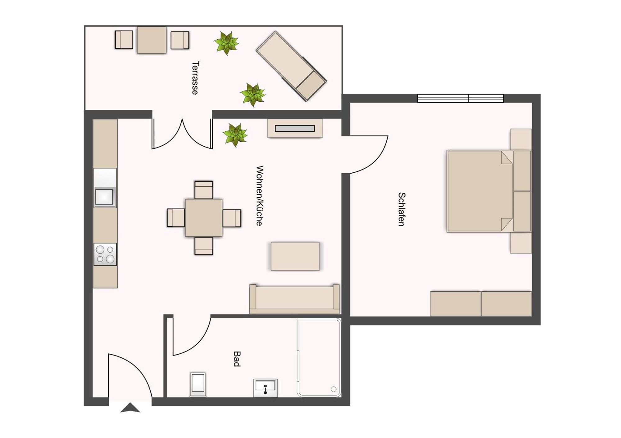Gaestehaus Zum Thoma Кройт Стая снимка