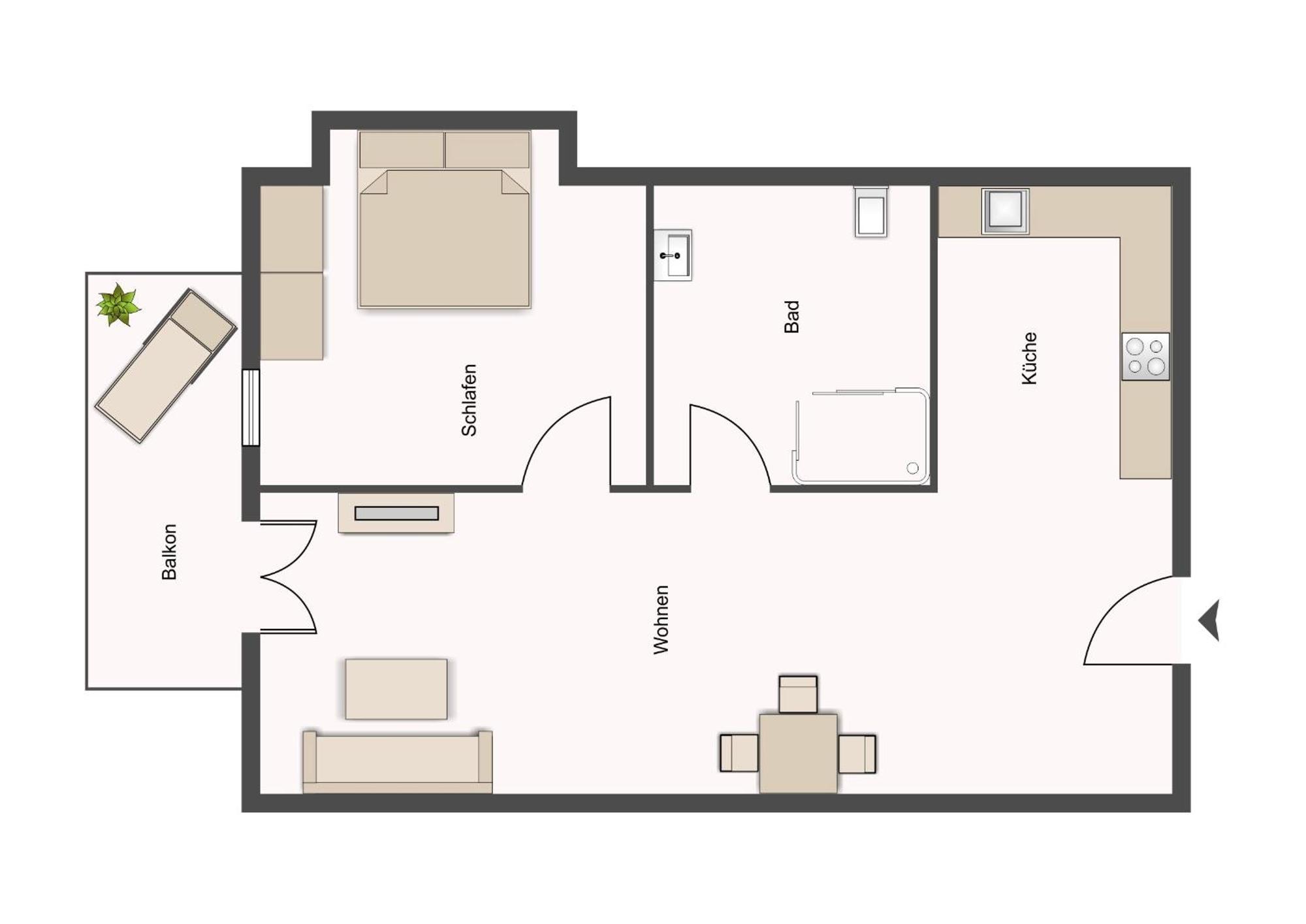 Gaestehaus Zum Thoma Кройт Стая снимка
